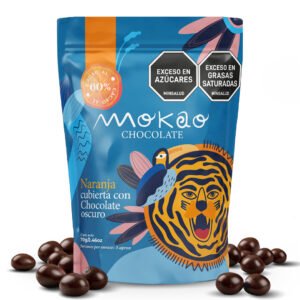 Naranja cubierta con Chocolate Oscuro 60%